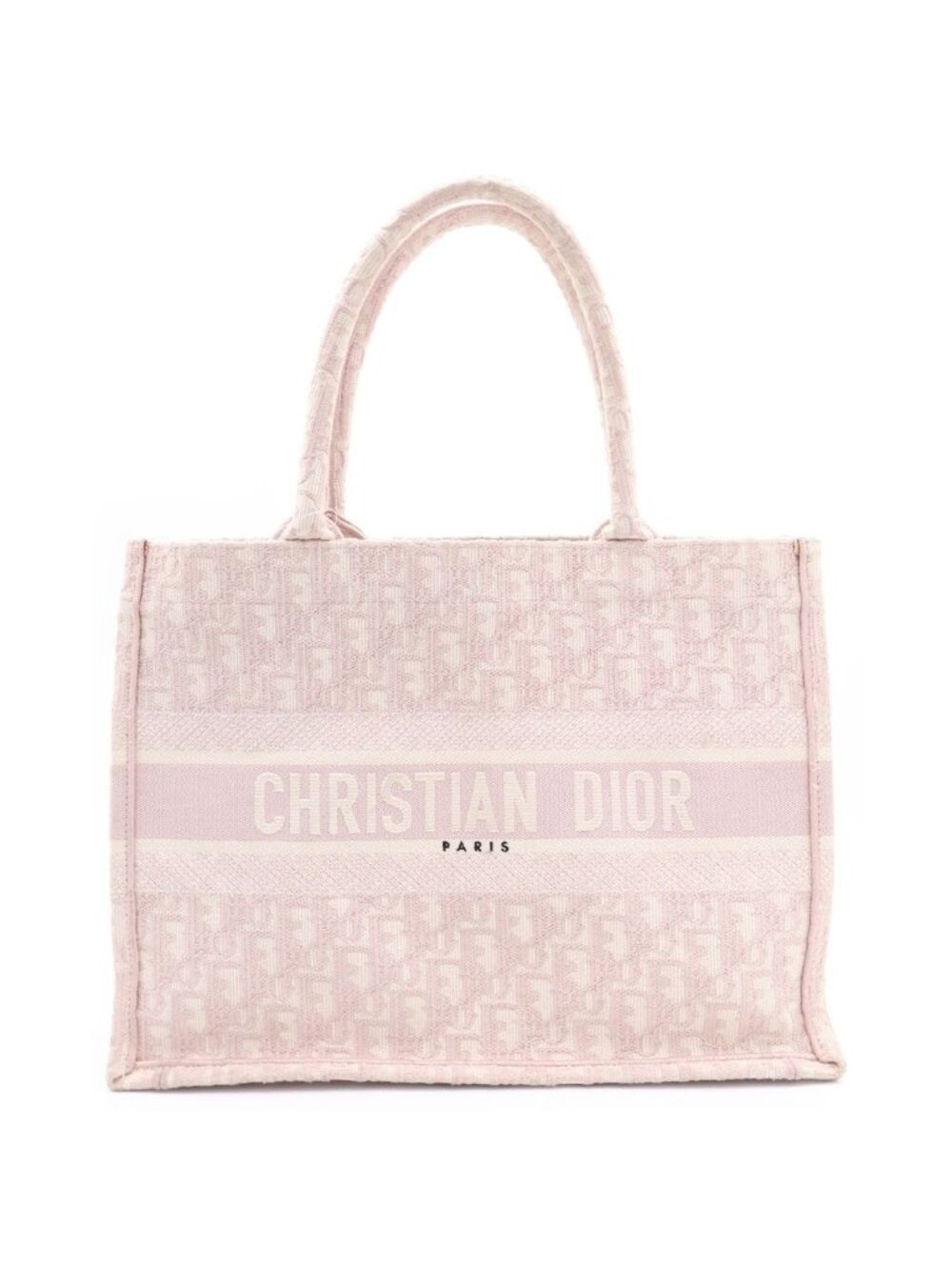 Dior Book Tote Oblique Canvas Pink